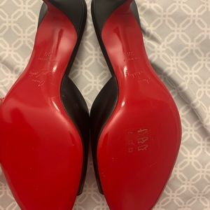 Christian Louboutin heels size 38 black